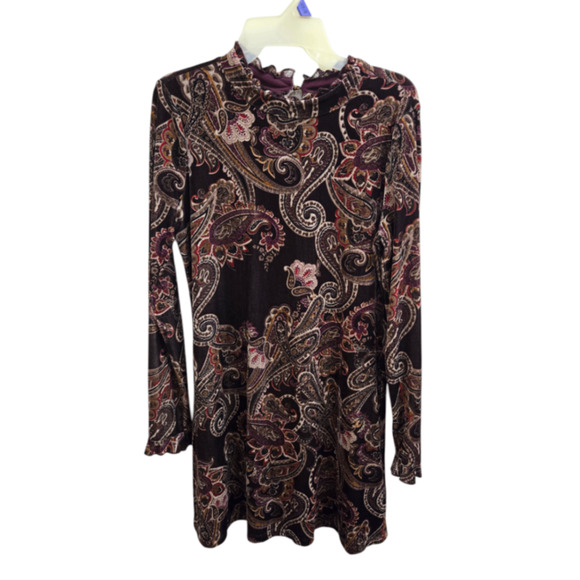 NWOT L Burgundy Emerald Sundae Dress - Picture 1 of 1